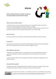 Maybe you would like to learn more about one of these? Presentation Gdrisk Par Lucie Rebour Fichier Pdf