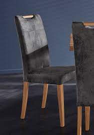 Wir als klappstühle seitenbetreiber haben uns der wichtigen aufgabe. Home Affaire Stuhl Roberta Set 2 Stuck Bezug Aus Strapazierfahiger Microfaser Online Kaufen Otto