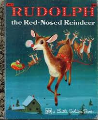 Rudolph The Red Nosed Reindeer Turns 75 Little Golden Books Vintage Children S Books Christmas Books