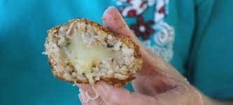 Boudin Balls Stuffed With Pepper Jack Cheese Realcajunrecipescom La Cuisine De Maw-maw Recipe Stuffed Peppers Boudin Balls Boudin Balls Recipe