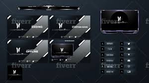 A good free twitch overlay is hard to find, not anymore. 14 Ide Gray Color Stream Overlay Design Desain Brosur Brosur Desain Pamflet