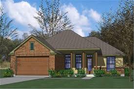 Some homeowners may use a garage apartment plan to build a private, detached space in which to house an office. Small House Plans Floor Plan 3 Bedrms 2 Baths 1329 Sq Ft 117 1035
