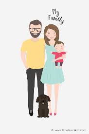 Family Portrait Illustration Custom Family Portrait Cartoon Drawing Digital Portrait Illustration Personalised Christmas Gift Custom Family Portrait Family Drawing Portrait Cartoon