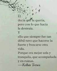 Un Joven Poeta Por Que Es Mejor Estar Sola Y Tranquila Que Acompanada Y En Ruinas Facebook