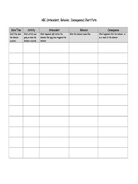 Free Printable Blank Abc Chart