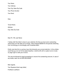 Common home equipment such as couches, tables, beds, etc. Sample Rent Balance Demand For Rent Letter Email Example