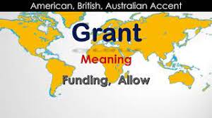 Pronunciation of grant grant with 1 audio pronunciations 0 rating rating ratings record the pronunciation of this word in your own voice and play it to listen to how you have pronounced it. Grant How To Pronounce Grant In British Accent Australian Accent And American Accent Youtube