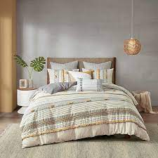Ships free orders over $39. Yellow Striped 3 Pc Full Queen Comforter Set Kirklands