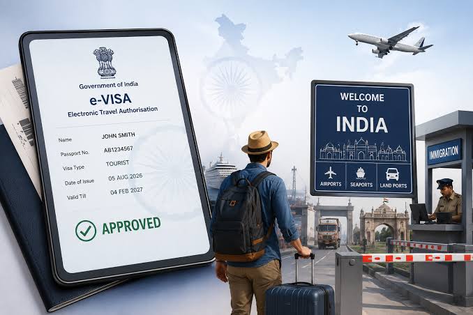 India e Visa entry ports