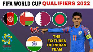 With qualification for the 2022 world cup all but over, india will be aiming to be log as many points as possible in the remaining games to stay in the hunt for a spot in the 2023 afc asian cup. Indian Football Team Fifa World Cup 2022 Qualifiers Fixtures Youtube
