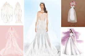 Meghan's wedding veil and jewelry. Dear Meghan Markle Say Yes To This Dress The New York Times