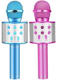 39% off bakeey ds868 wireless bluetooth microphone speaker hifi dsp noise reduction tf card ktv mic 1200mah handheld singing player 0 review cod. Amazon Com Wireless Karaoke Microphone For Kids Portable Bluetooth Speaker Mic Birthday Gift Toys For 3 12 Year Old Girls Boys Recording Magic Singing Karaoke Machine Musical Instruments