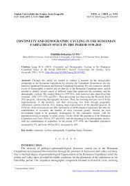 Complet rile ulterioare, se efectueaz i se înregistreaz în contabilitate opera iunile de retratare i se 451), din care: Pdf Continuity And Demographic Cycling In The Romanian Carpathian Space In The Period 1930 2011