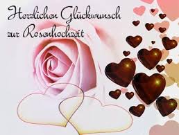 Rosenhochzeit Glückwünsche