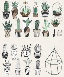 75 Off Succulents Unlimited License Cactus Drawing Cool Drawings Plant Drawing