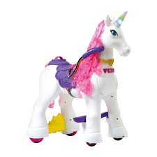 Pegasus con un cuerno rodeado de pompas de jabón. Unicornio My Lovely Unicorn Feber Feber El Corte Ingles