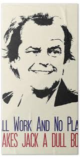 Jack Torrance Bath Towels for Sale