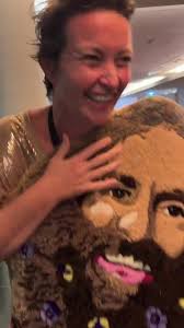 Walking around the gallery that is the @abcbrisbane foyer after meeting  some of the Bradley Portrait Prize artists tonight. , Take 1