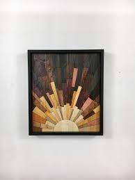 Wooden Wall Art Second Avenue Sunrise Wood Etsy In 2021 Wood Wall Art Diy Wood Wall Art Decor Wood Artwork