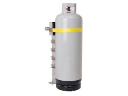 If you were somehow able to fill the tank completely (unsafe) it would hold 5 gallons of propane. Propane Tank Vise 1 Cylinder 20 100lb Adjustable Shelf Gracvam Usasafety Com