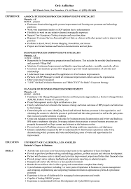It consultant resume examples & samples. Business Process Improvement Consultant Job Description