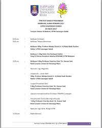 Maybe you would like to learn more about one of these? Tentatif Majlis Pewani Persatuan Wanita Uitm Sabah Facebook