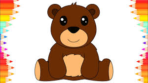 Teddy bears boy and girl. Cute Step By Step Teddy Bear Drawing Novocom Top