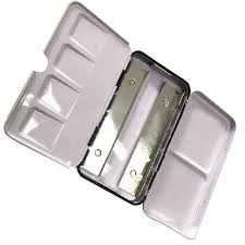 فارغة الصلبة علبة ألوان مائية Acuarelas أكواريلا علبة القصدير لمدة 12 ألوان الفنان رسم صندوق الطلاء