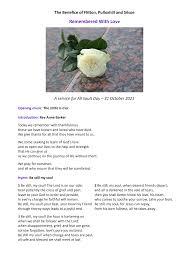 Remembered With Love