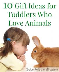 10 Gift Ideas For Toddlers Who Love Animals Infant Activities Toddler Gifts Toddler