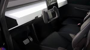 Detailed look at tesla's cybertruck interior (with pictures): Jay Leno Drives The Tesla Cybertruck In A Boring Co Test Tunnel Autoblog