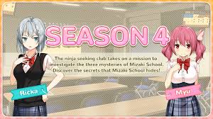 This is a moe visual novel app that allows you to be the ultimate ninja and unmask the girls! Moe Walkthrough Season 4