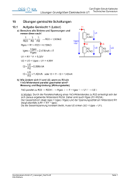 16 Ubungen Gemischte Schaltungen Carl Engler Schule