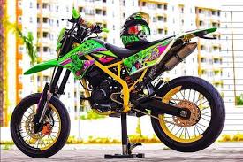 Vixion 2008 tampil jadi supermoto otosia.com via www.otosia.com. Modifikasi Kawasaki Klx Terbaik Dan Populer 2021 Otomaniac