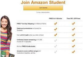 Amazon Student Free 2 Day Shipping For Students With Email Address Ending With Edu Us Amazon Student Student Free Kindle Books