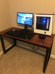 New Battlestation Update No More Wobbly Desk Desk Battlestation Wobble