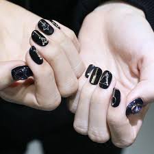 Blackpink Lisa Nails Korean Nails Korean Nail Art