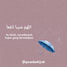  Qurandanhijrah Hujan Fenomena Alam Doa