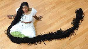 Having such a long hairs is not easy; World S Longest Dreadlocks Guinness World Record Youtube