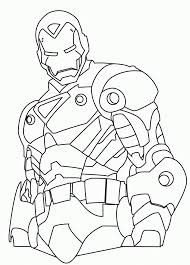 The advantage of transparent image is that it can be used efficiently. Iron Man Drawing Black And White Color Area