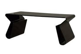 Acrylic coffee table this clear acrylic coffee table features a. Baxton Studio Vasco Acrylic Coffee Table Black Buy Online In Angola At Angola Desertcart Com Productid 1976487