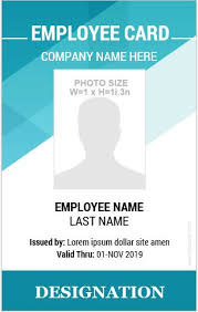 We are presenting here 10 amazing editable designs of vertical size id cards. 10 Amazing Employee Vertical Size Id Cards For Free Microsoft Word Id Card Templates