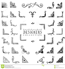 Vintage Decorative Corners Collection Hand Drawn Vector Design Download From Over 48 Million High Qua Lettering Bullet Journal Inspiration How To Draw Hands