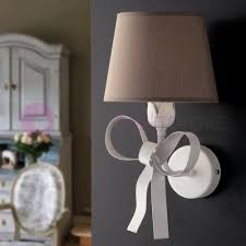 Enjoy free shipping on all lamps. Bow Applique Wall White Shabby Chic Provencal With Lampshade