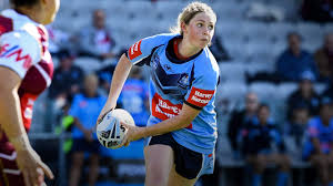Browse 163 nsw blues media call stock photos and images available, or start a new search to explore more stock photos and images. Women S State Of Origin 2018 Nsw Blues Captain Maddison Studdon Now Jobless Playersvoice