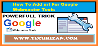 Add Url For Google Google Submit Sites Techrizan Ads Webmaster Tools Google