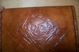 Masonic blue curve business card. Buy Hand Made Custom Leather Business Card Case With Masonic Design In Weathered Color Made To Order From Kerry S Custom Leather Custommade Com