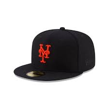 New York Mets Melton Wool 59fifty Fitted 3 Quarter Left View New York Mets New Era Cap Mets Baseball