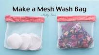 Make a Mesh Wash Bag