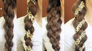 Worth it, but i sure miss it! 4 Strand Braid Hair Tutorial Woven Braid 3d Round Braid Youtube